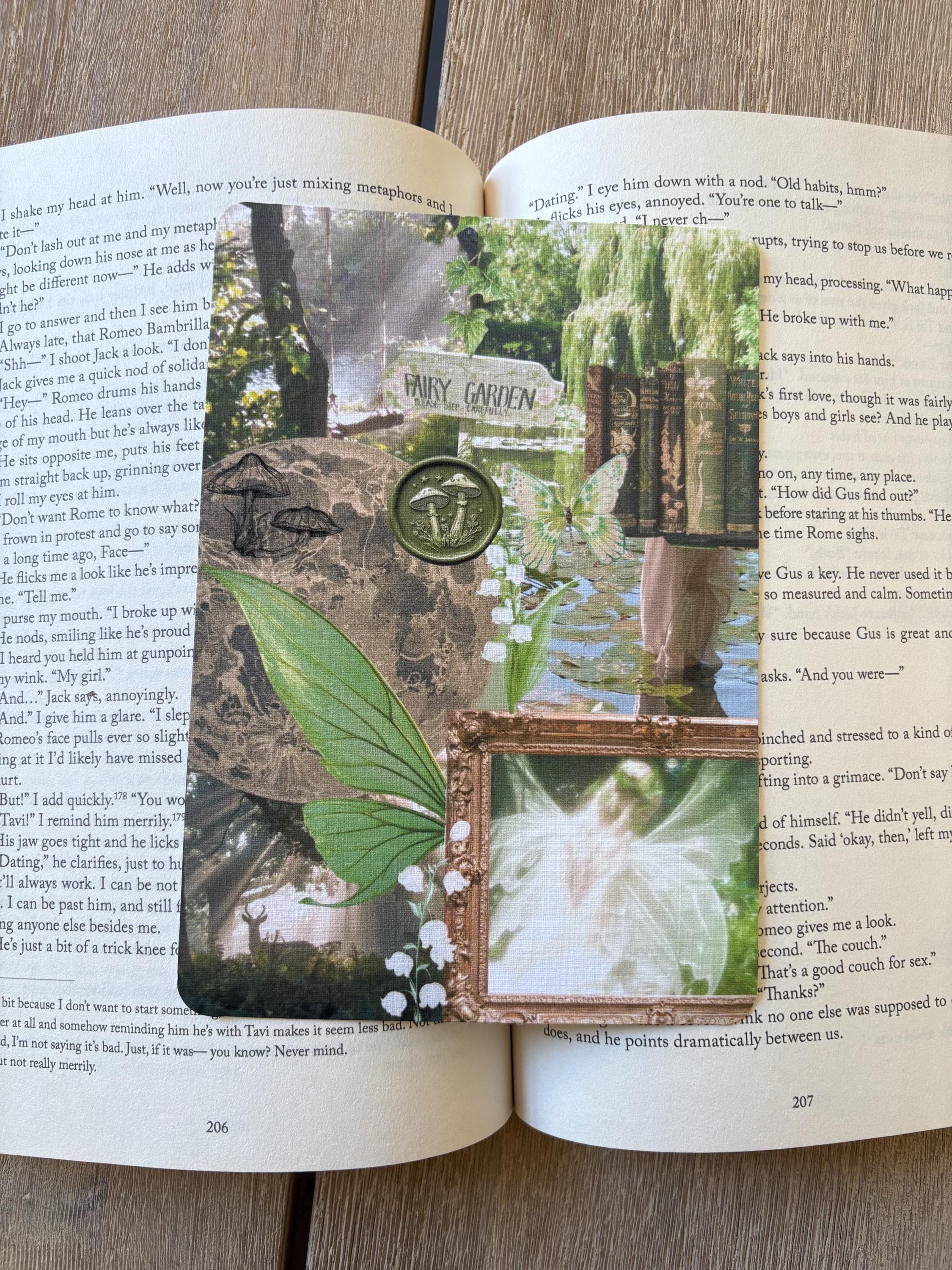 Cottagecore Green Fairy Kindle Insert